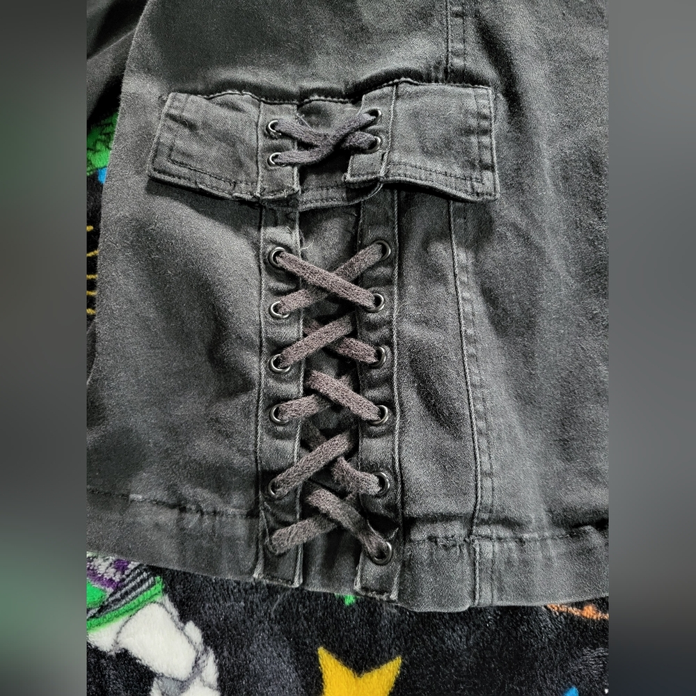 Tripp NYC VINTAGE 2X Black Button-Up Jacket with Lace Details - Picture 2 of 16